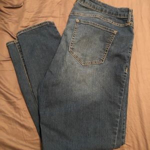 Mid rise jeans super skinny